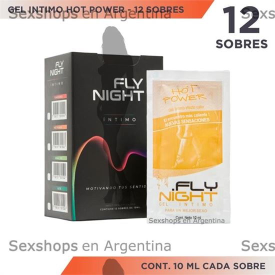 HOT POWER GEL INTIMO 10 CC X 12 UNID.